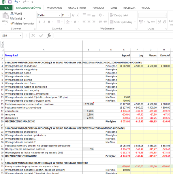 Kalkulator Wynagrodzeń 2022 - Portabo